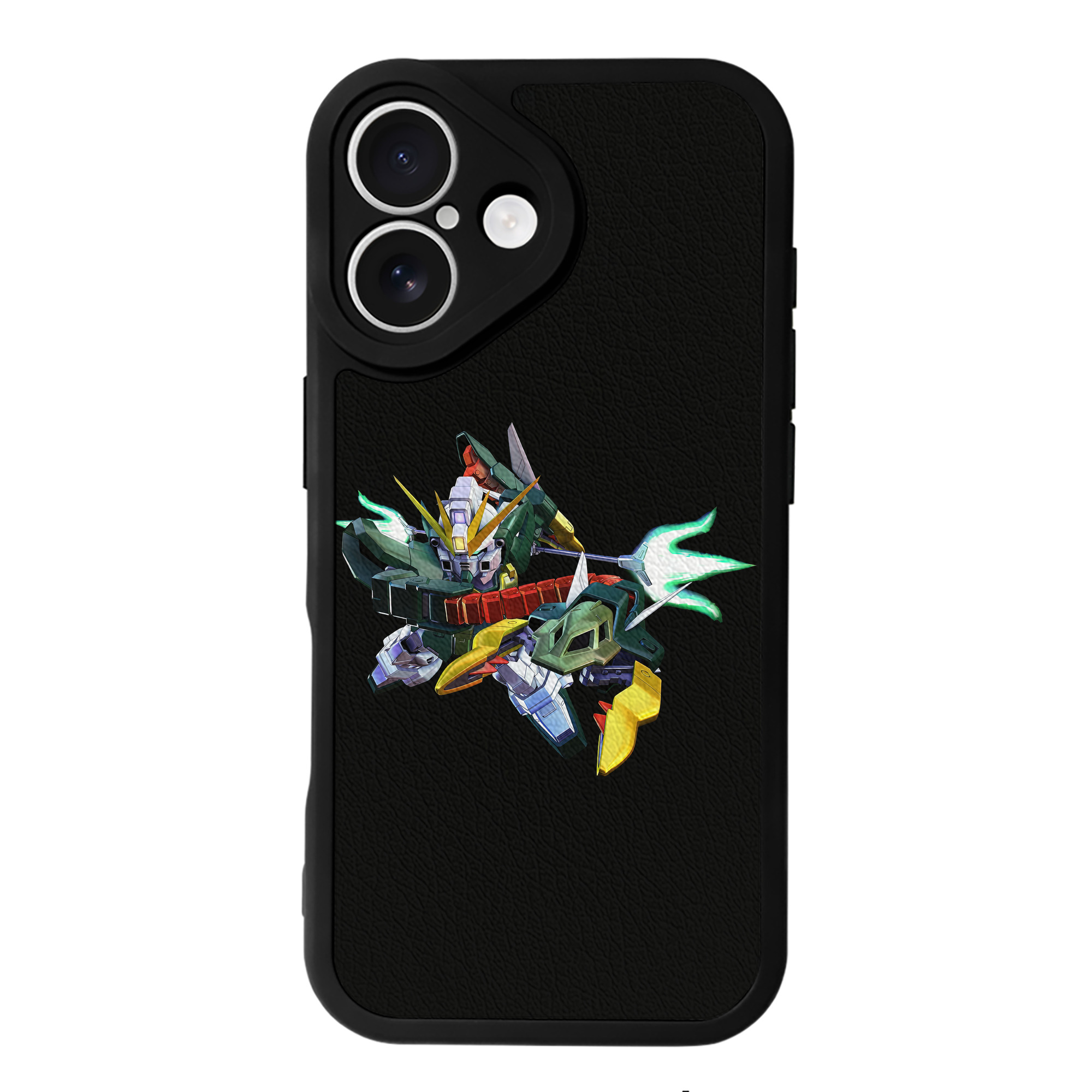 （画像用） 機動戦士ガンダム Mobile Suit Gundam 【iPhone 16シリーズ対応】シリコンスマホケース（レザー調） 材質：シリコン